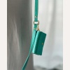 Кожаная сумочка для пакетов для уборки BranniPets - Portabolsas Metal Turquoise