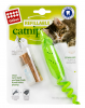Игрушка для кошек мышка резиновая GIGWI REFILLABLE CATNIP