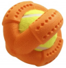 Игрушка AnimAll GrizZzly для собак, теннисный мяч, желто-оранжевый