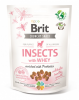 Лакомства для щенков Brit Care Dog Crunchy Cracker Puppy Insects для роста, насекомые, сыворотка и пробиотики