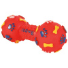 Игрушка для собак Trixie Гантель с пищалкой (винил, цвета в ассортименте)