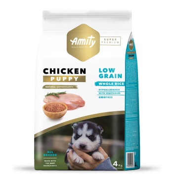 AMITY Super Premium Puppy сухий корм для цуценят усіх порід з куркою