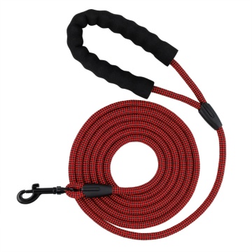 Поводок для Собак Bronzedog Active из Альпинистского Шнура Черно-Красный 3 м 
