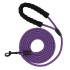 Повідець для Собак Bronzedog Active з Альпіністського Шнура Чорно-Фіолетовий 3 м