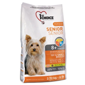 1st Choice Senior Toy & Small Breeds