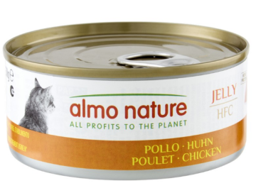Almo Nature HFC Jelly, курка в желе вологий корм для котів