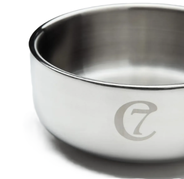 Миска для собак з нержавіючої сталі Cloud7 Dylan Сірий
