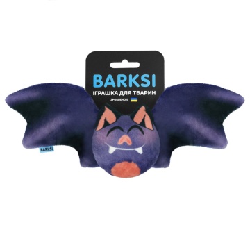 Игрушка для Собак Barksi с пищалкой Летучая мышь