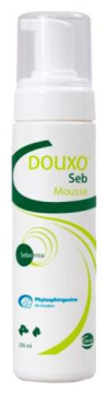 Ceva Douxo S3 Seb Mousse Лечебный мусс Дуксо S3 Себ для жирной кожи собак и кошек, себорегулирующий, без запаха