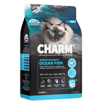 Charm North Atlantic Ocean Fish ЧАРМ СЕВЕРНОАТЛАНТИЧЕСКАЯ РЫБА сухой беззерновой холистик корм для кошек