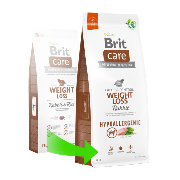 Brit Care Dog Hypoallergenic Weight Loss з кроликом