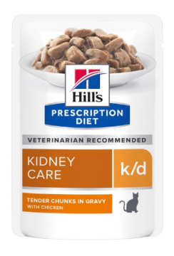 Hill's PD Feline K/D Chicken Вологий корм для котів, підтримка функції нирок, з куркою
