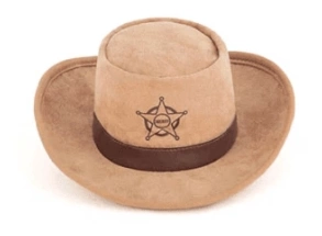 Капелюх іграшка Pet Play Mutt Hatter Sheriff для собак