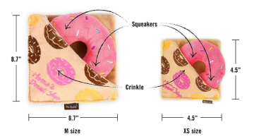 Игрушка для собак Pup Cup Cafe - Doughboy Donut Pet Play