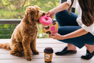 Игрушка для собак Pup Cup Cafe - Doughboy Donut Pet Play