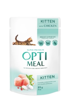 Optimeal Шматочки з куркою для кошенят