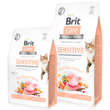 Brit Care Cat Grain Free Sensitive Healthy Digestion & Delicate Taste