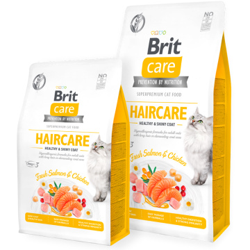 Brit Care Cat Grain-Free Haircare Healthy and Shiny Coat