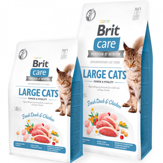 Brit Care Cat Grain-Free Large Cats Power and Vitality