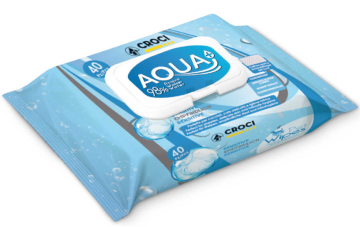 Croci Gill's SENSITIVE AQUA+ Вологі серветки для котів