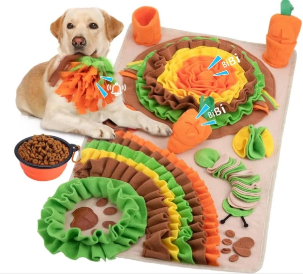 Derby Pet Shuffle Mat colourful Коврик для нюханья для собак