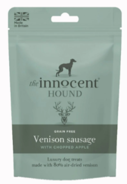 Лакомство для собак The Innocent Hound Колбаски из Оленины с Яблочком 