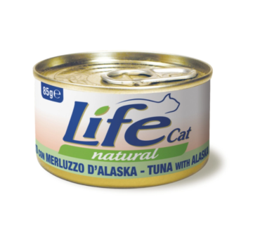 Life Cat Natural Тунец с треской (Аляска)