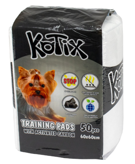 Пеленки Kotix Premium для собак с активированным углем