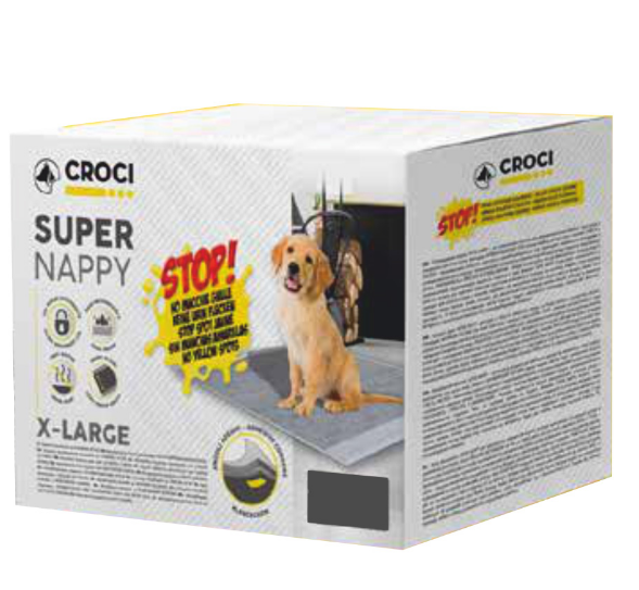 Пеленки для собак с активированным углем Croci Super nappy