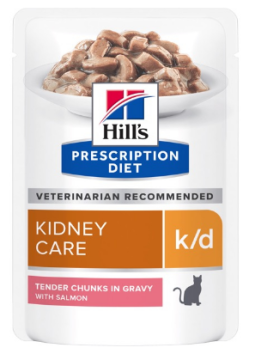 Hill's PD Feline K/D Salmon Вологий корм для котів, підтримка функції нирок, з лососем