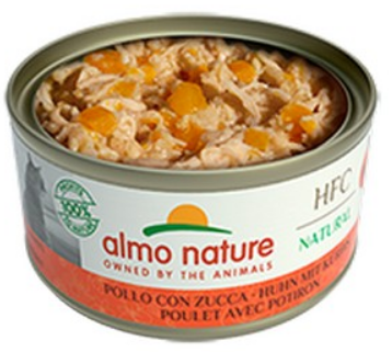 Almo Nature HFC Cat Natural с курицей и тыквой для кошек