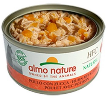 Almo Nature HFC Cat Natural с курицей и тыквой для кошек