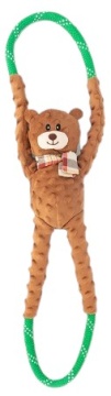 Игрушка для собак Мишка Charity – RopeTugz® Bear ZippyPaws