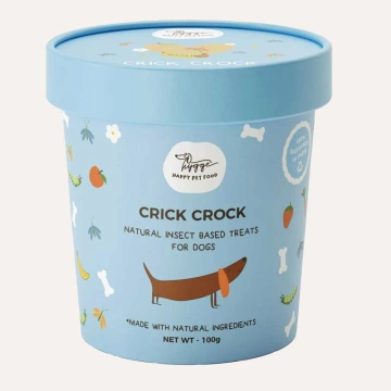 Hygge Cric Croc Лакомство для собак из насекомых и овощей, фруктов