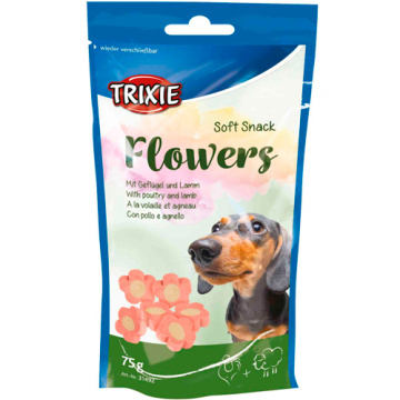 Trixie Soft Snack Flowers Лакомство для собак с ягненком и курицей