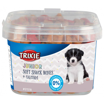 Trixie Junior Soft Snack Bones Лакомства с курицей и ягненком для щенков