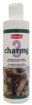  Шампунь-бальзам PADOVAN Charmy 3 для длинношерстных собак 