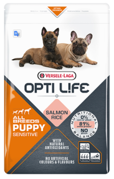 Opti Life Puppy Sensitive ОПТИ ЛАЙФ ЛОСЬ ДЛЯ ЩЕНКОВ