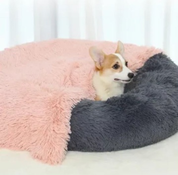 Derby Fluffy Pet Blanket Одеяло для животных розовое