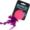 Игрушка для Кошек Barksi Мяч с колокольчиком и перьями 