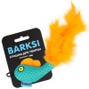 Игрушка для Кошек Barksi Рыбка с колокольчиком и перьями  
