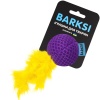 Игрушка для Кошек Barksi Мяч с колокольчиком и перьями 
