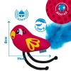 Игрушка для Кошек Barksi дентал с колокольчиком Попугай Розовый