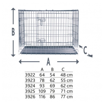 Trixie Клетка металлическая для собак