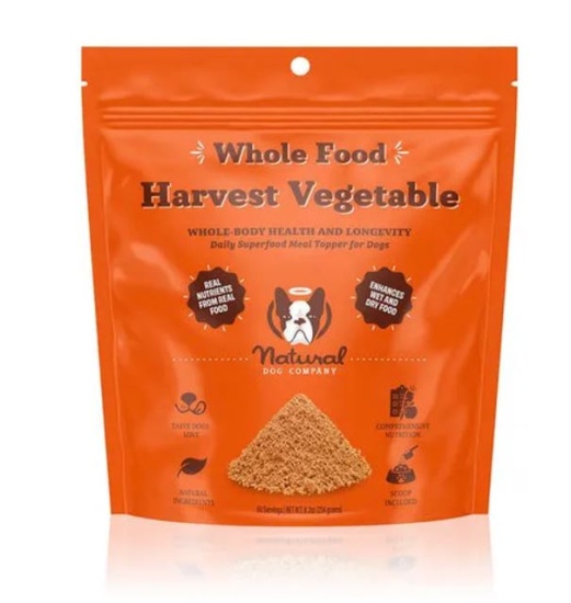 Суперфуд для собак Natural Dog Company Harvest Vegetable Granules суміш овочів