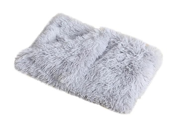 Derby Fluffy Pet Blanket Одеяло для животных серое