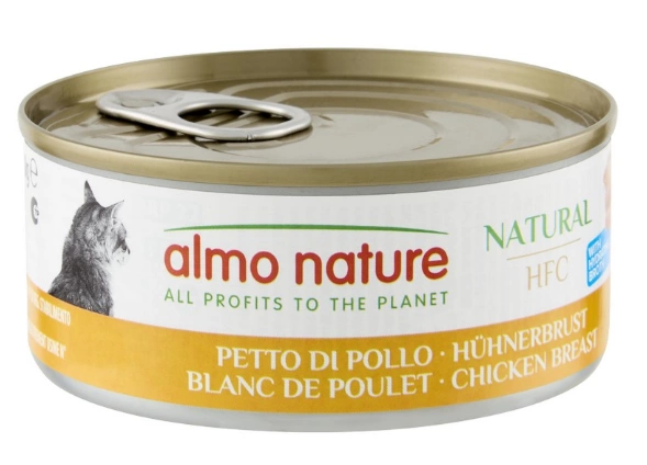 Almo Nature HFC Cat Natural с куриной грудкой для кошек