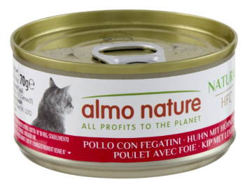 Almo Nature HFC Cat Natural с курицей и печенью для кошек