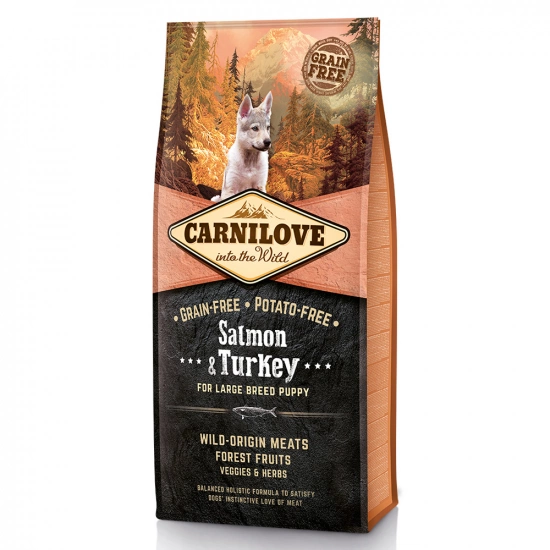 Carnilove Puppy Salmon Turkey Large Breed