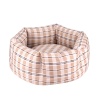 Лежак для Тварин BronzeDog Comfort Круглий Бежевий
